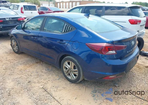2019 Hyundai Elantra Sel from USA, damaged, VIN 5NPD84LF2KH422634
